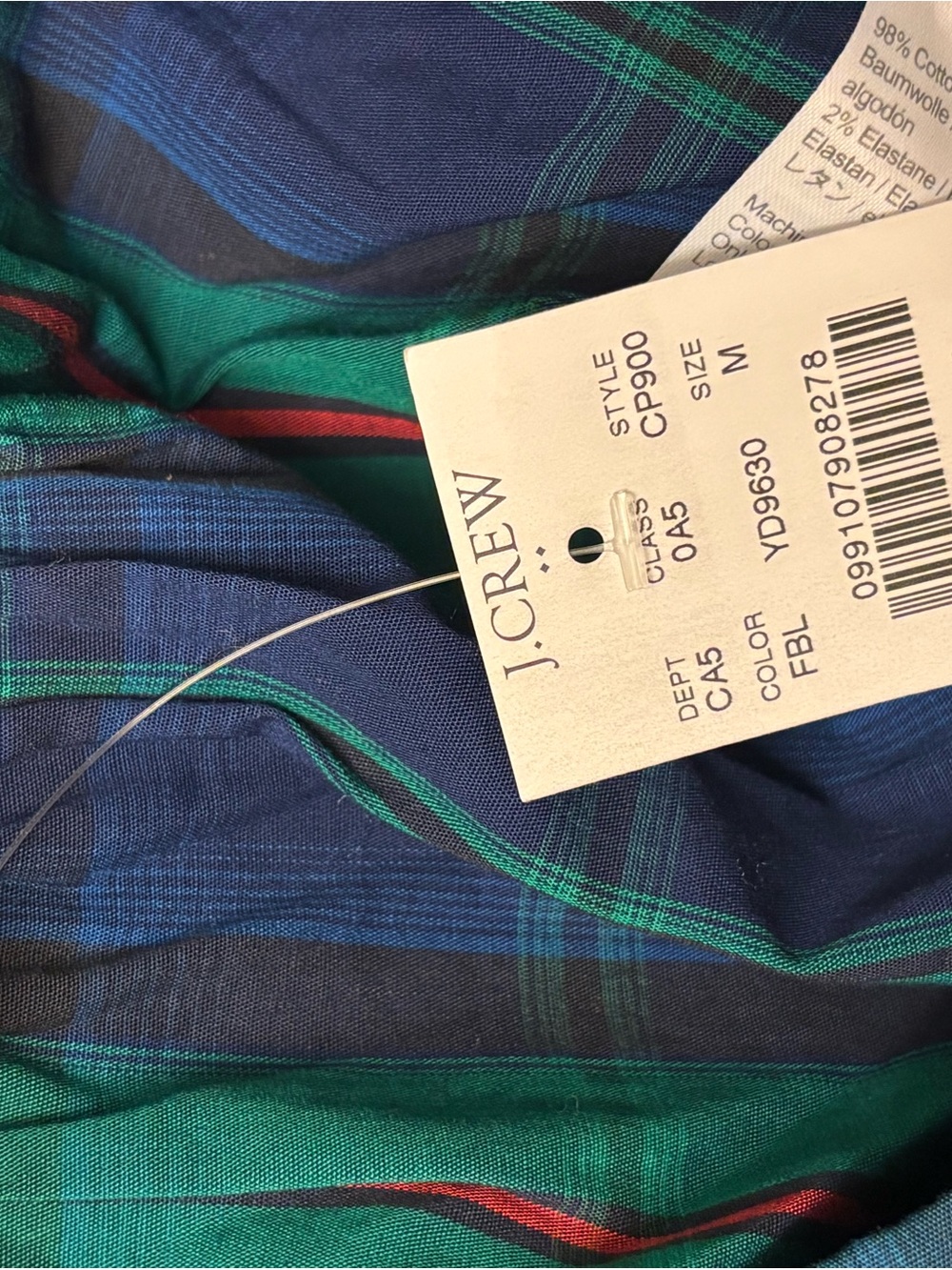 J Crew Tartan Plaid Ruffle Wrap Midi Skirt - Picture 6 of 7